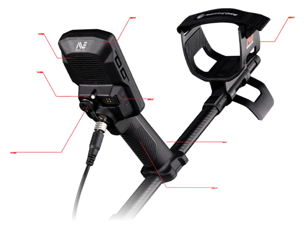 Manisa Minelab Manticore - Kontrol paneli